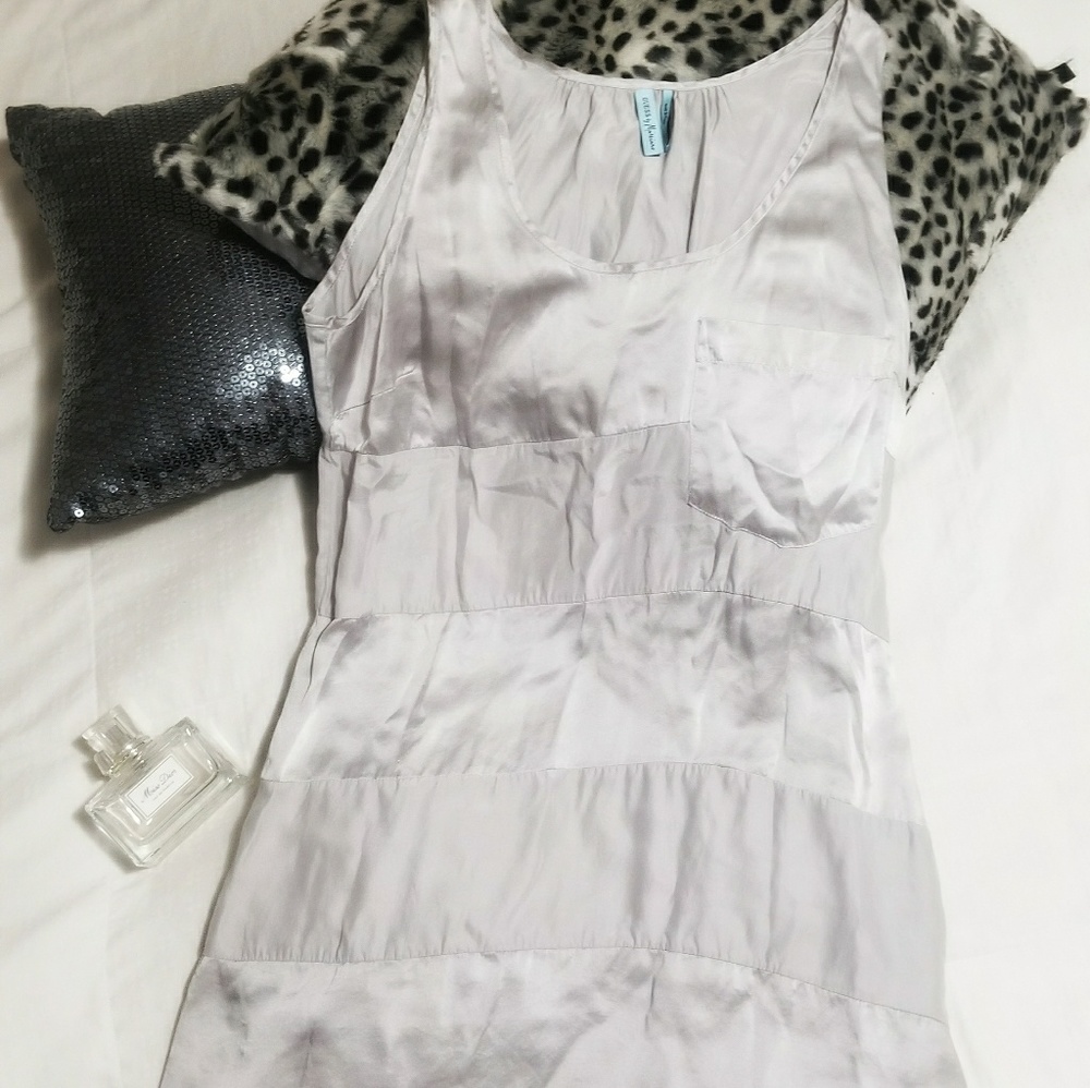 Marciano Grey Shirt Dress